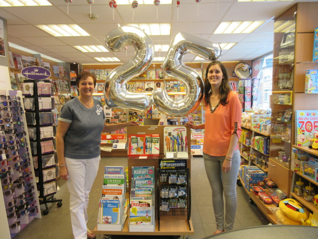 papershop mieke 25 jaar