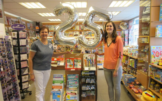 papershop mieke 25 jaar